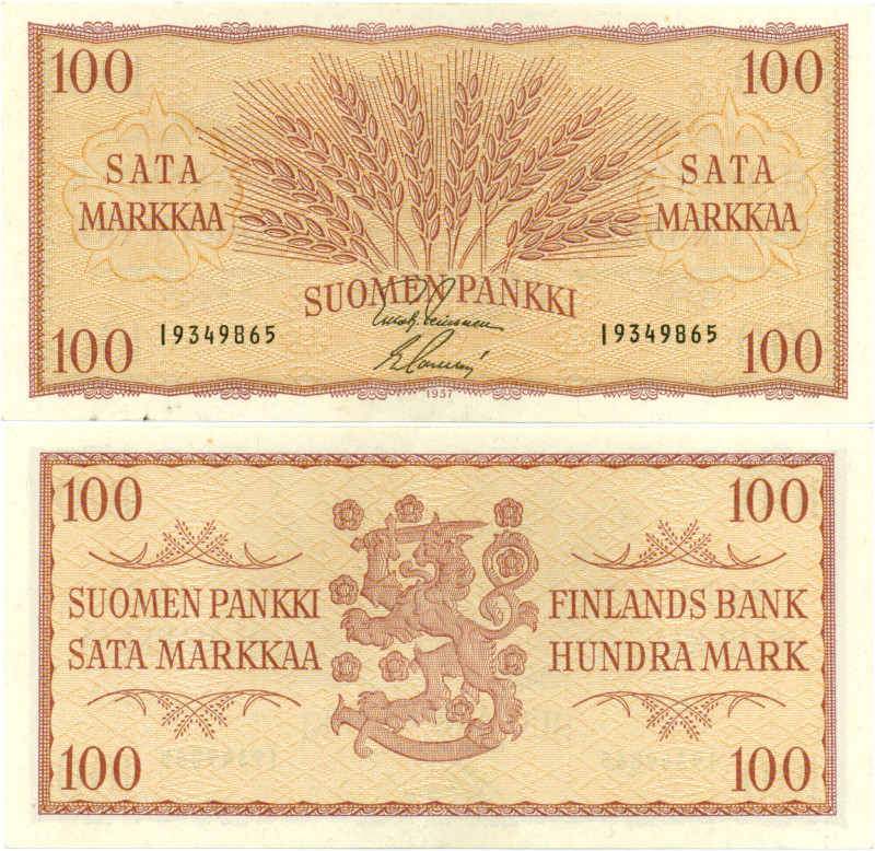 100 Markkaa 1957 I9349865